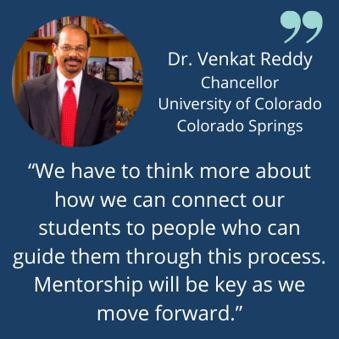 “Our mentors are connecting with individuals who say they’re coming in the fall and our mentors are saying_ We don’t want to let you go.” (5)